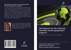 Buchcover von Het behoud van de culturele identiteit vanuit geografisch oogpunt