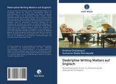 Copertina di Deskriptive Writing Matters auf Englisch