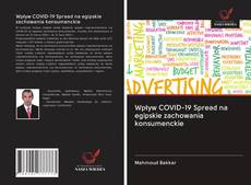 Bookcover of Wpływ COVID-19 Spread na egipskie zachowania konsumenckie