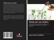 Bookcover of Piante per uso medico