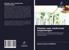 Planten voor medicinale toepassingen的封面