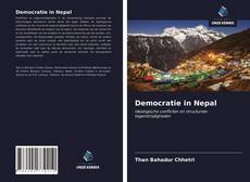 Обложка Democratie in Nepal