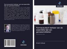 Capa do livro de Farmaceutisch beheer van de essentiële lijst van geneesmiddelen 