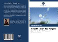 Couverture de Einschließlich des Bürgers