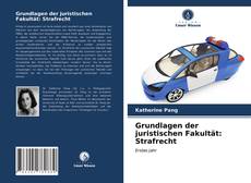 Capa do livro de Grundlagen der juristischen Fakultät: Strafrecht 