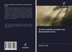 Bookcover of Antimicrobiële activiteit van Brownlowia tersa