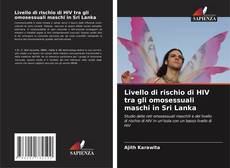 Couverture de Livello di rischio di HIV tra gli omosessuali maschi in Sri Lanka