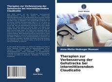 Capa do livro de Therapien zur Verbesserung der Gehstrecke bei intermittierendem Claudicatio 