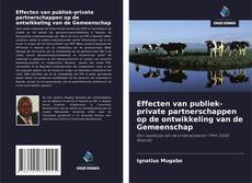 Bookcover of Effecten van publiek-private partnerschappen op de ontwikkeling van de Gemeenschap