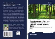 Конференция Научно-исследовательского центра Бронг Ахафо 2010 г. kitap kapağı