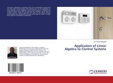Buchcover von Application of Linear Algebra to Control Systems
