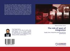 Buchcover von The role of span of integration