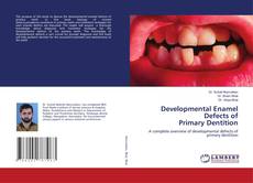 Copertina di Developmental Enamel Defects of Primary Dentition