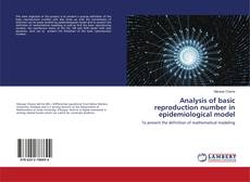 Copertina di Analysis of basic reproduction number in epidemiological model