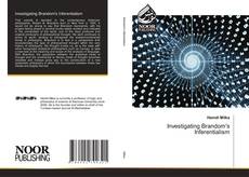 Portada del libro de Investigating Brandom's Inferentialism