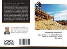 Portada del libro de Late Cretaceous to Late Tertiary States of Paleostress in the Foreland