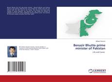 Copertina di Benazir Bhutto prime minister of Pakistan