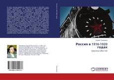 Copertina di Россия в 1916-1920 годах