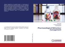 Pharmacological Behaviour management kitap kapağı