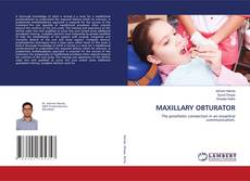 Copertina di MAXILLARY OBTURATOR