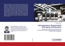 Copertina di Homogeneous Supercritical Fuel Spray Combustion