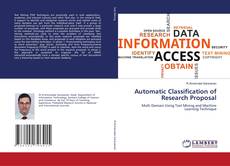 Copertina di Automatic Classification of Research Proposal