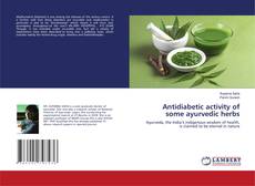 Copertina di Antidiabetic activity of some ayurvedic herbs