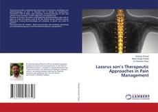 Copertina di Lazarus son’s Therapeutic Approaches in Pain Management
