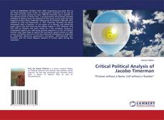 Copertina di Critical Political Analysis of Jacobo Timerman