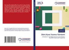 Copertina di Dört Kare Yazma Yöntemi