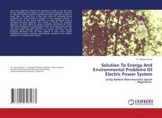Copertina di Solution To Energy And Environmental Problems Of Electric Power System