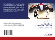 Copertina di Manifestations of MACHIAVELLIANISM