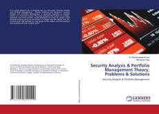 Copertina di Security Analysis & Portfolio Management Theory, Problems & Solutions