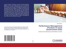 Copertina di Performance Management Practices in Local Government Units