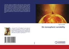 Copertina di On ionospheric variability