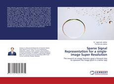 Copertina di Sparse Signal Representation for a single-image Super Resolution