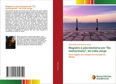 Buchcover von Registro e pós-memória em "Os memoráveis", de Lídia Jorge