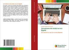 Buchcover von Jornalismo de moda na era digital