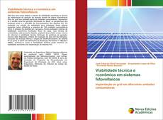 Viabilidade técnica e rconômica em sistemas fotovoltaicos kitap kapağı