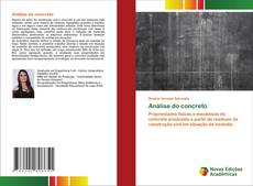 Capa do livro de Análise do concreto 