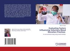 Copertina di Evaluating Factors Influencing Voluntary Blood Donation Practices