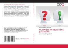 Investigación educacional para todos kitap kapağı