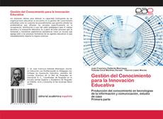 Copertina di Gestión del Conocimiento para la Innovación Educativa