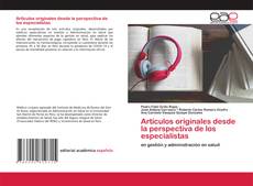 Portada del libro de Artículos originales desde la perspectiva de los especialistas