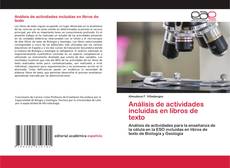 Обложка Análisis de actividades incluidas en libros de texto