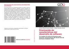 Priorización de características del desarrollo de software kitap kapağı