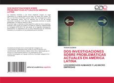 Copertina di DOS INVESTIGACIONES SOBRE PROBLEMÁTICAS ACTUALES EN AMÉRICA LATINA