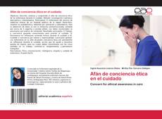 Copertina di Afán de conciencia ética en el cuidado