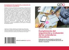 Copertina di Cumplimiento del seguimiento y evaluación de los estándares educativos