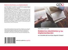 Gobierno electrónico y su implementación kitap kapağı
